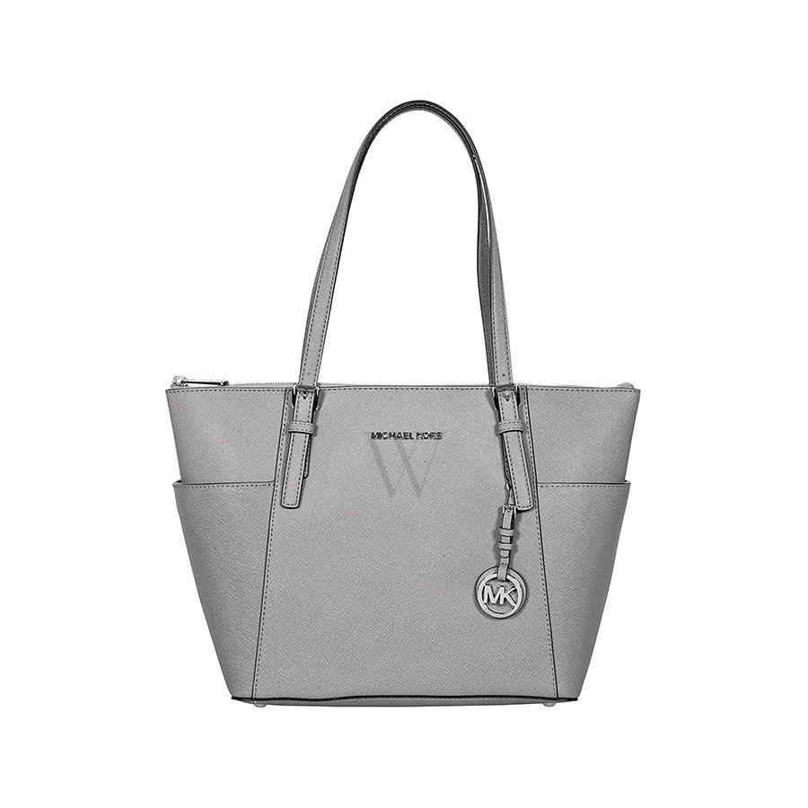 michael kors gray jet set tote